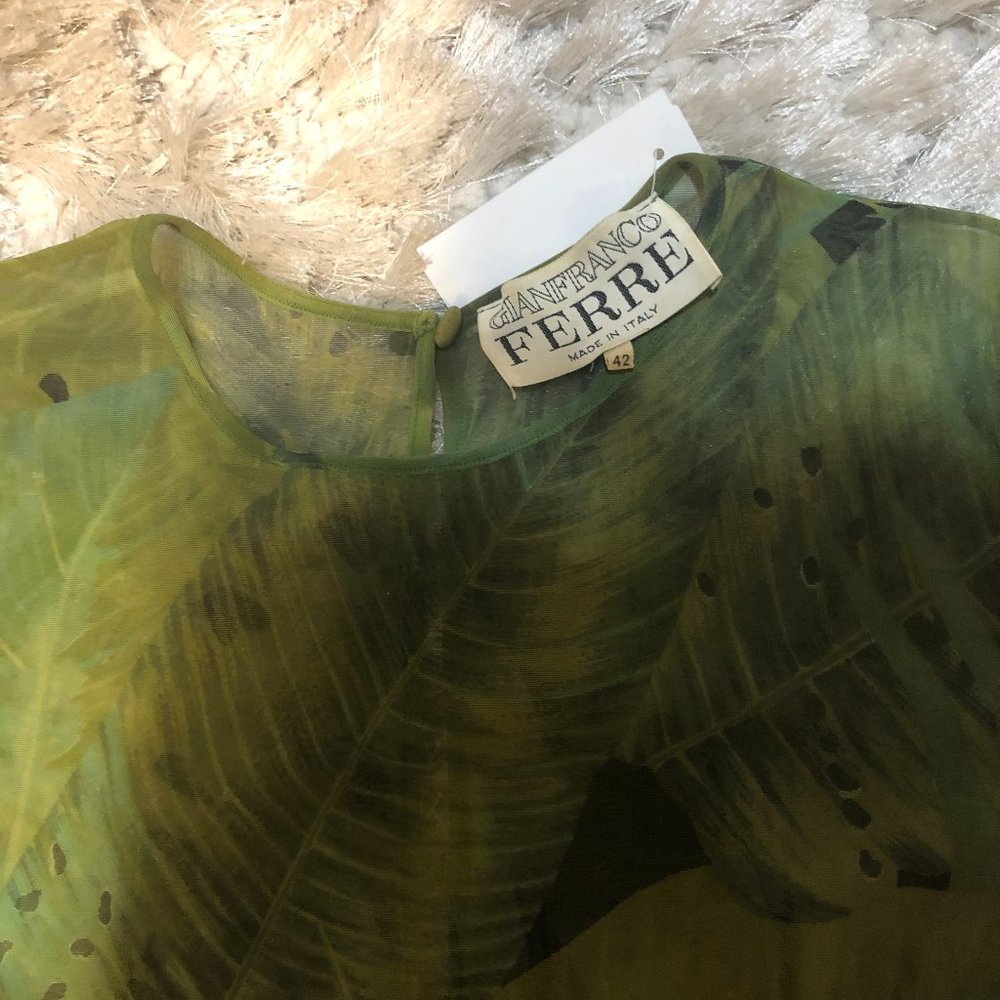 Gianfranco Ferre vintage bodysuit